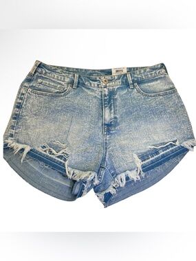 INC International Concepts Distressed Denim Shorts NWT